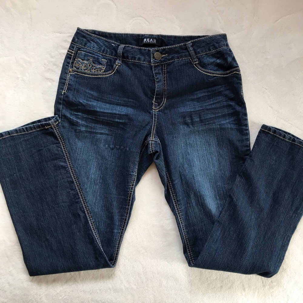 Jeans still lots of wear on them